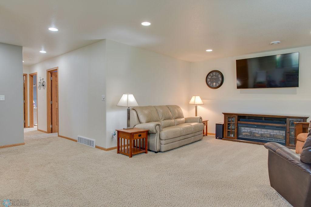 Lower level family room