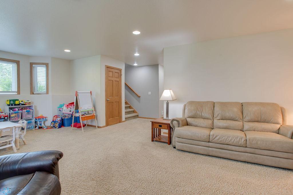 Lower level family room