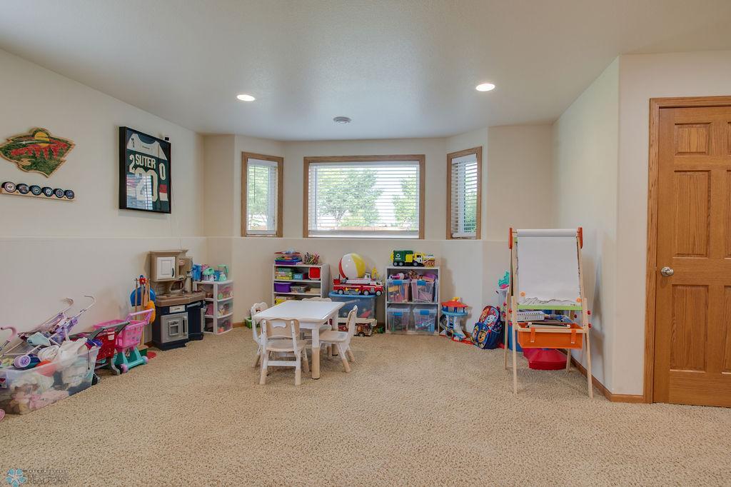 Lower level family room