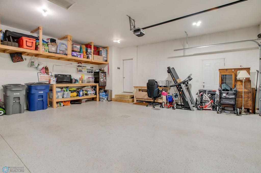 Heated garage