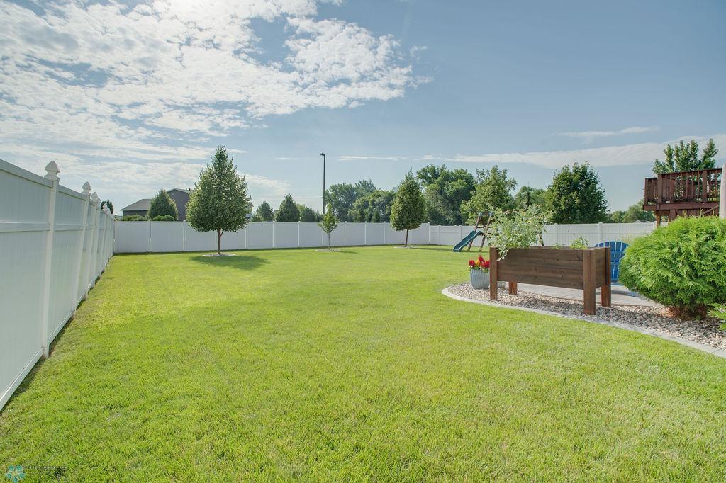 HUGE yard