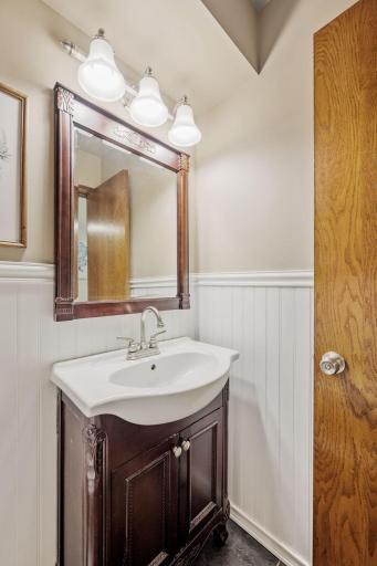 Main floor half bath