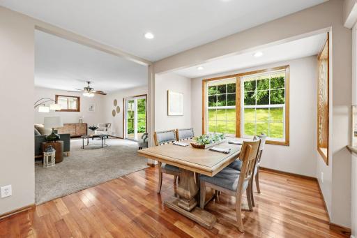 I formal dining adjacent to main floor family room