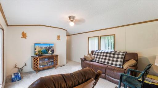 The living room is the perfect place to spend time watching movies.