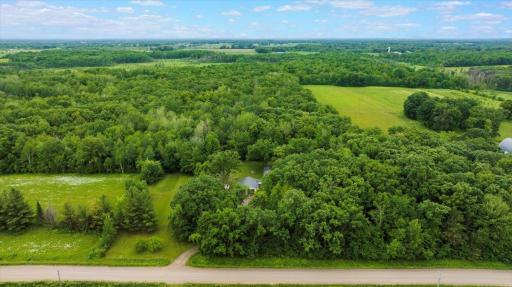 This property sits on 11.33 wooded acres.