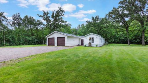 This property includes a heated/insulated 2-car garage.