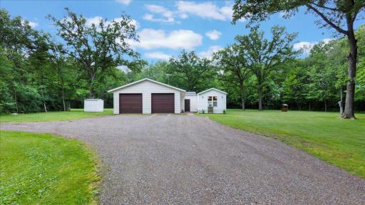 This property includes a heated/insulated 2-car garage.