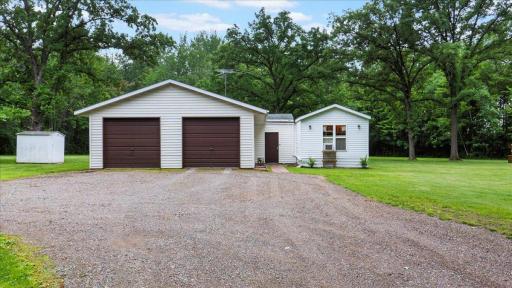 This property includes a heated/insulated 2-car garage.