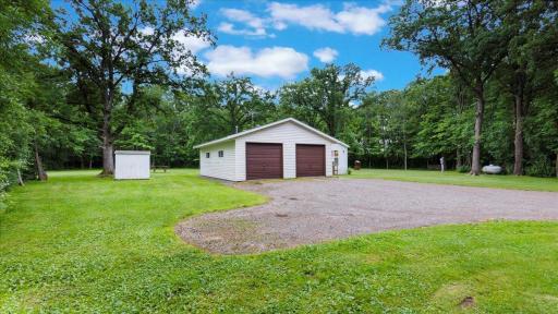 This property includes a heated/insulated 2-car garage.