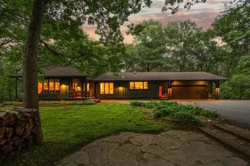 Welcome home to your private cottage on 3 wooded acres in North Oaks. Perfect combination of modern luxury inside, and peaceful seclusion outside, complete with your own pond! Access to North Oaks Homeowners amenities and easy commute to downtown.