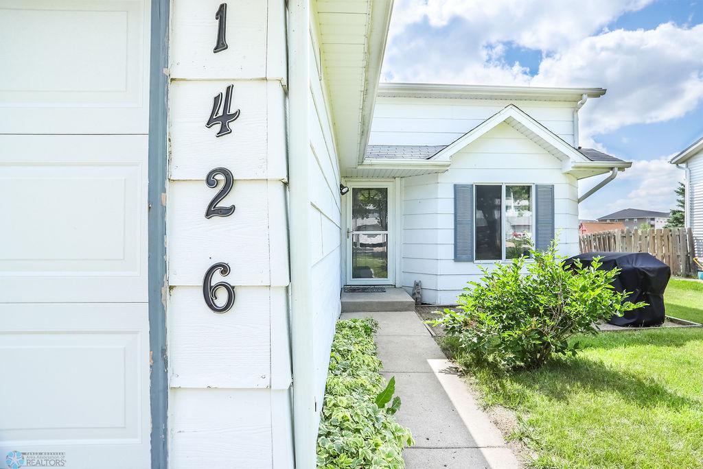Welcoming front walk
