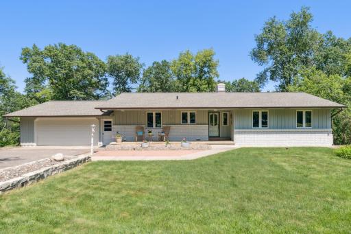 One Story home on a manicured, private 1.09 acre lot, with new roof and paint.