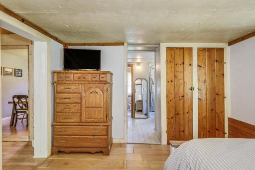 Another view of the main level bedroom
