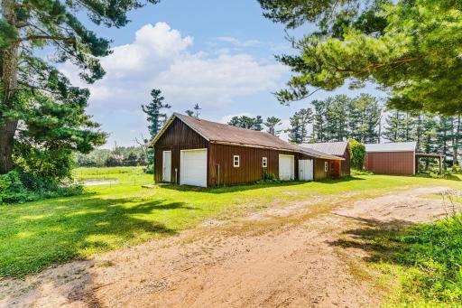 Heated finished garage