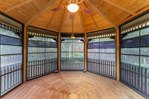 The gazebo speaks for itself!