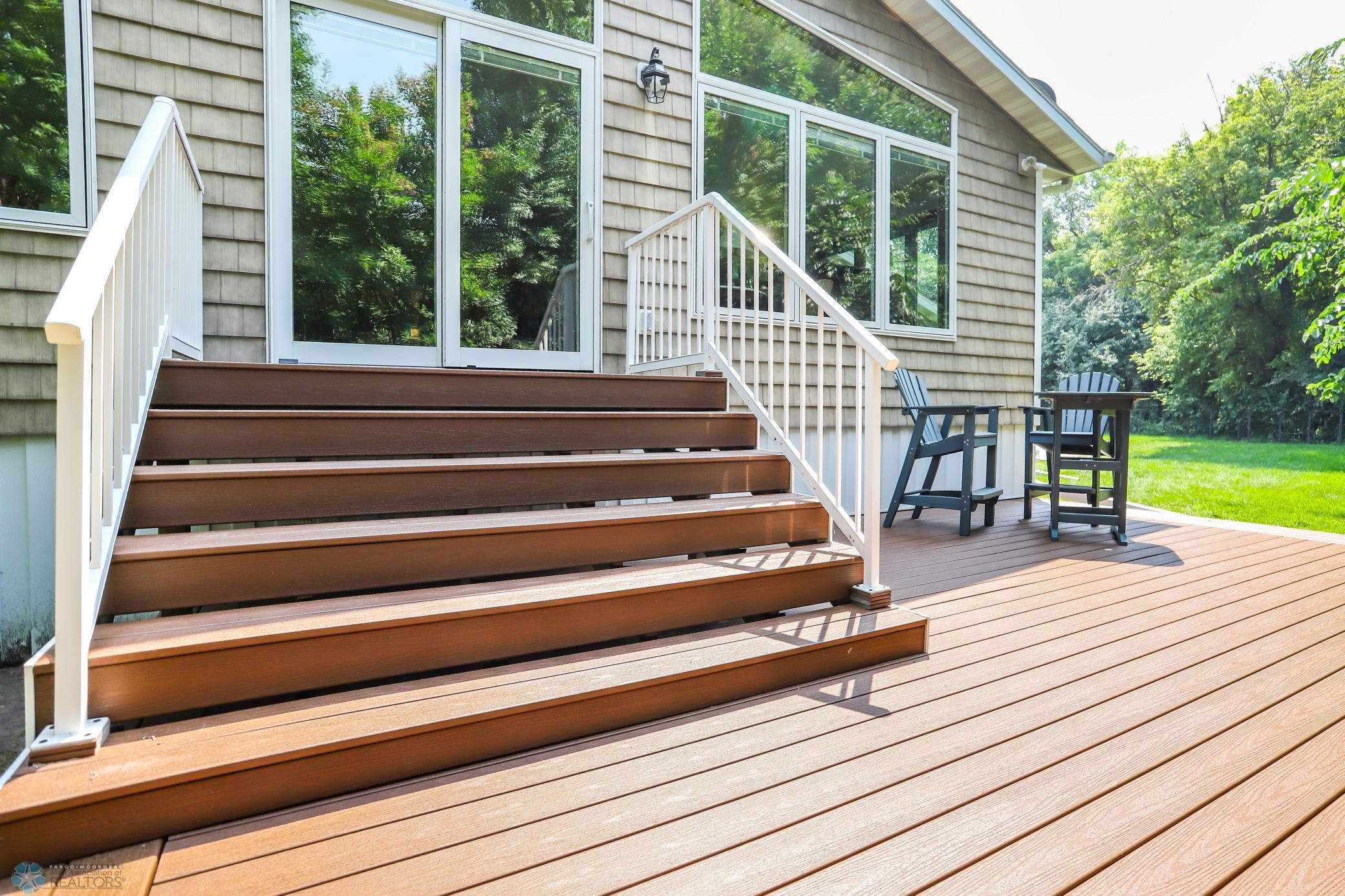 New Trex deck, just installed