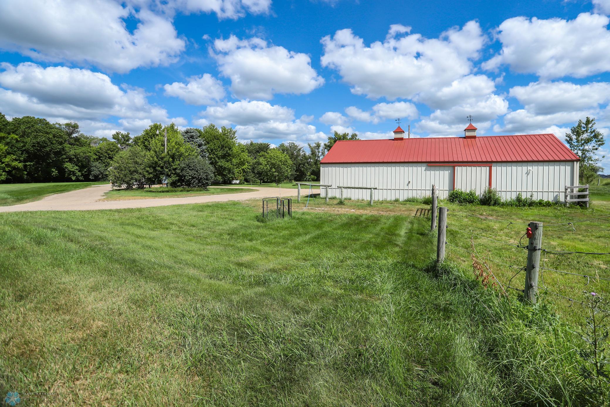 Heated Morton barn