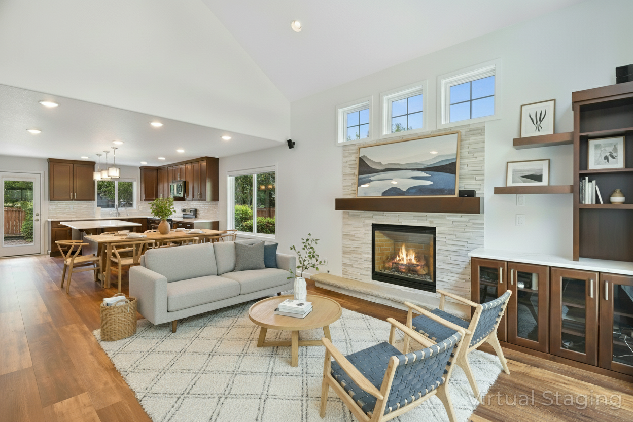 Living room (virtual staging)