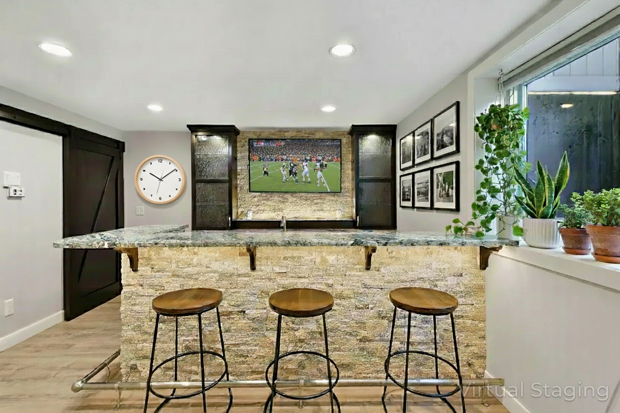 Wet Bar (virtual staging)