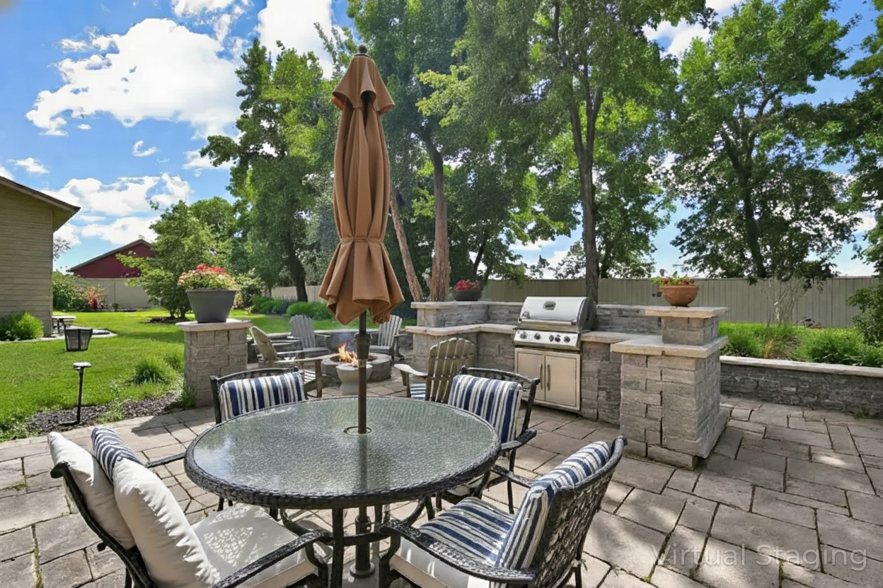 Outdoor Kitchen (virtual staging)