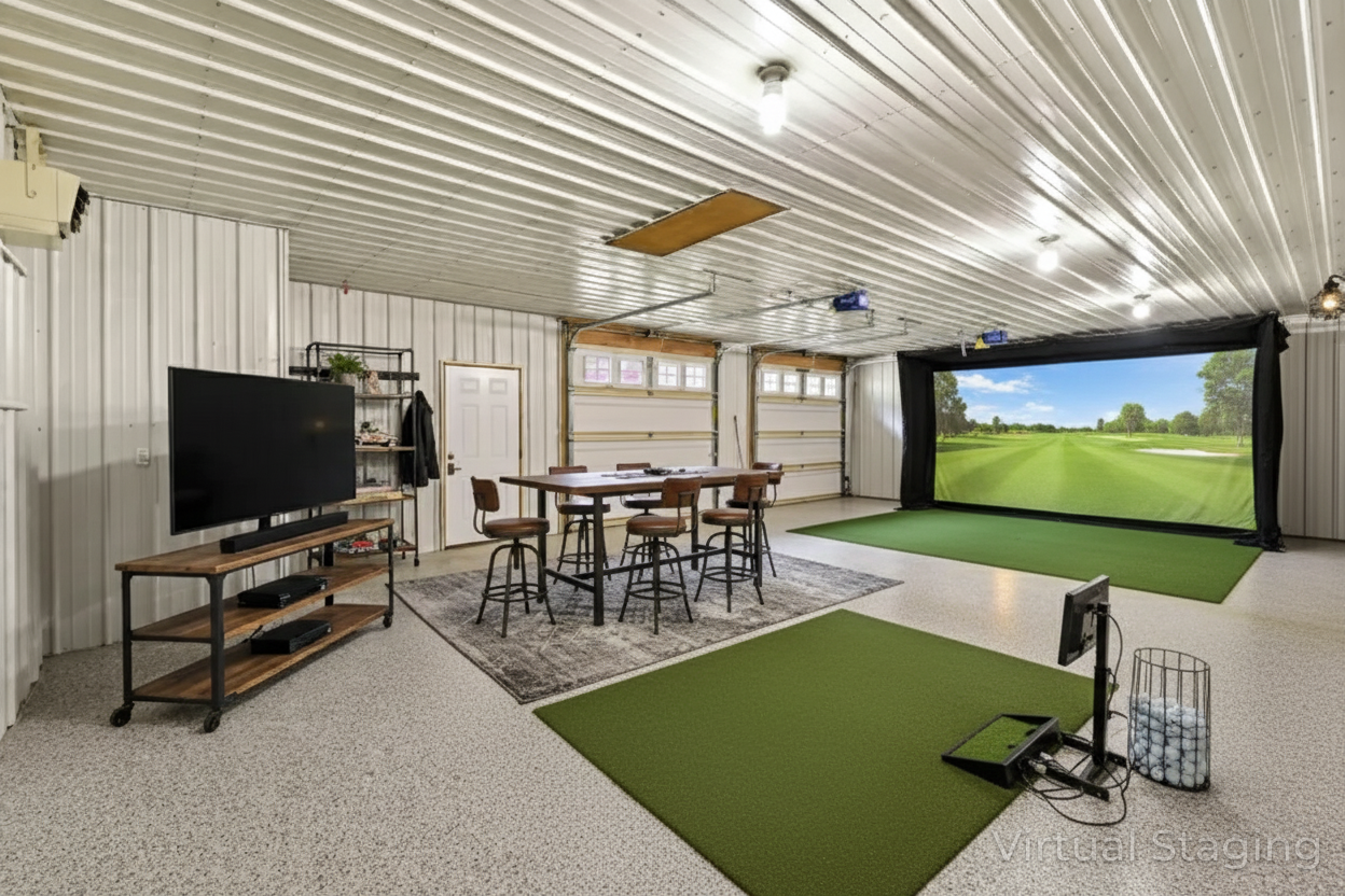 Detached Garage (virtual staging)