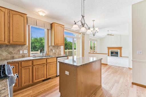 Open concept makes for great entertaining