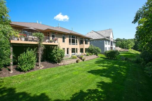 Tranquil creekside ambiance with peaceful views year-round.
