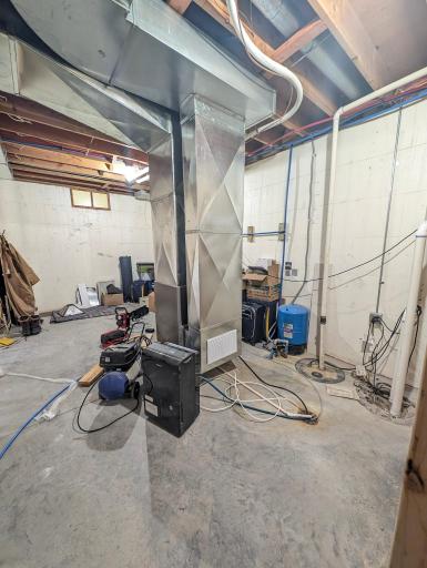 Newer furnace.