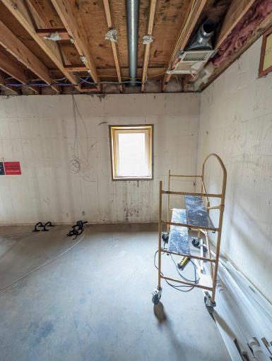 Unfinished basement with tons of square footage. The perfect blank canvas to design your dream lower level.