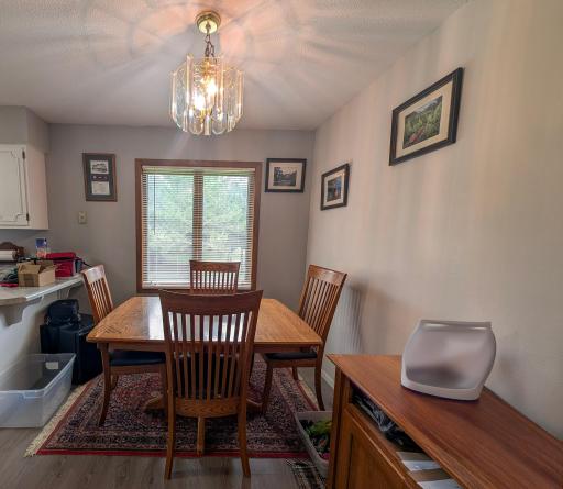 A separate dining area is located just off the kitchen. Perfect for everyday meals.