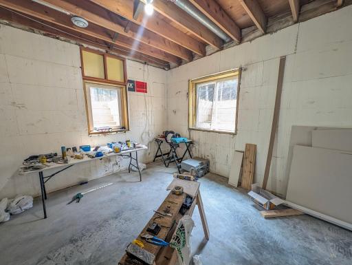 Unfinished basement with tons of square footage. The perfect blank canvas to design your dream lower level.