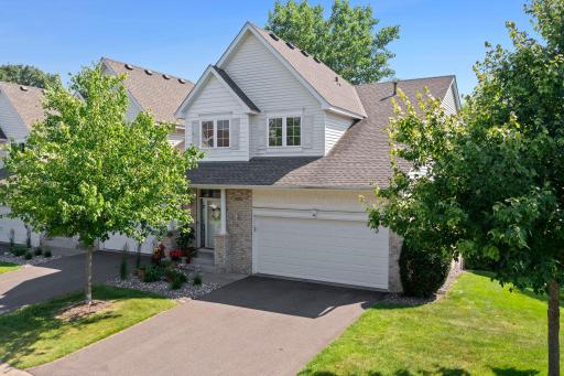 This beautiful home includes recent updates to the garage door, gutters, and driveway.
