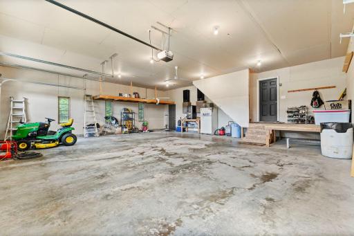 Home features efficient geothermal heating throughoutâincluding the attached garageâfor year-round comfort and energy savings.