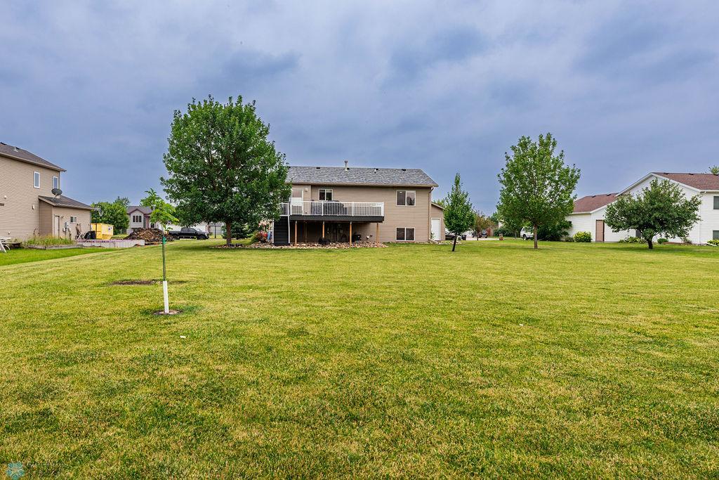 Back of Home & yard