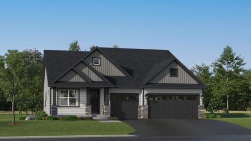 *Artist rendering of the home. Actual features and finishes will vary.) Welcome to the Courtland!