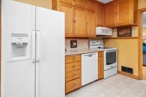 Gorgeous kitchen with updated counters and appliances