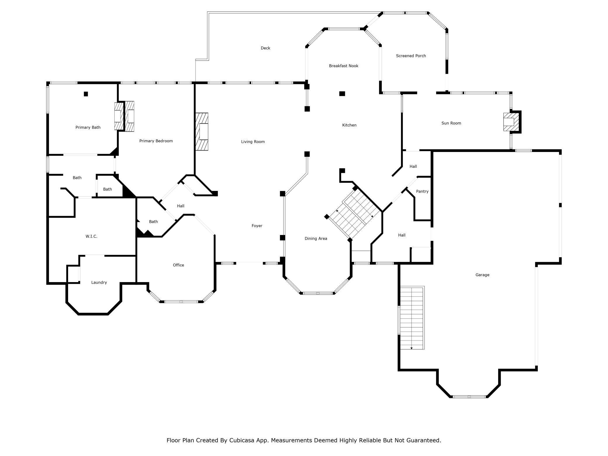 Main Level Floorplan