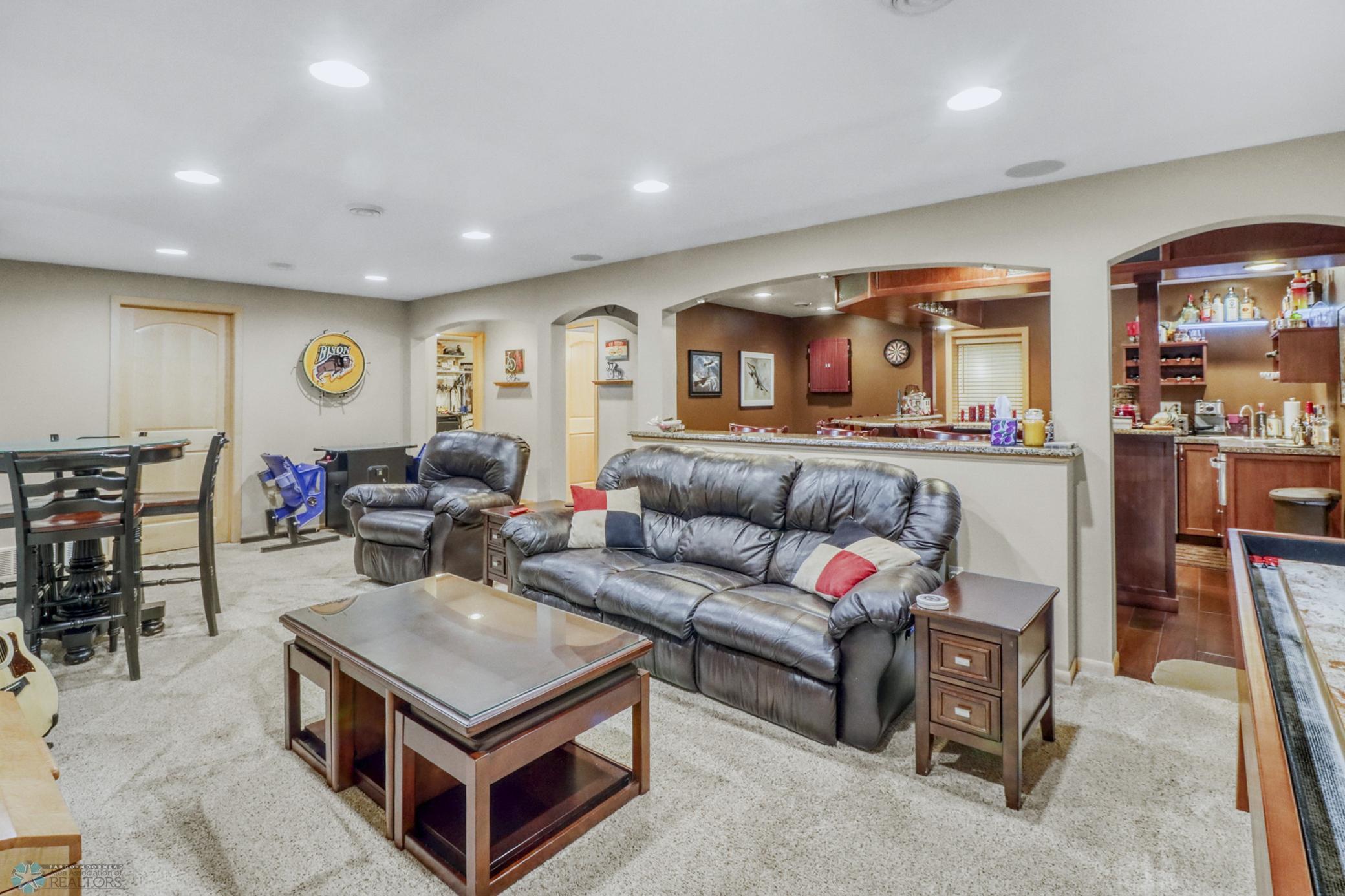 Basement Entertainment room