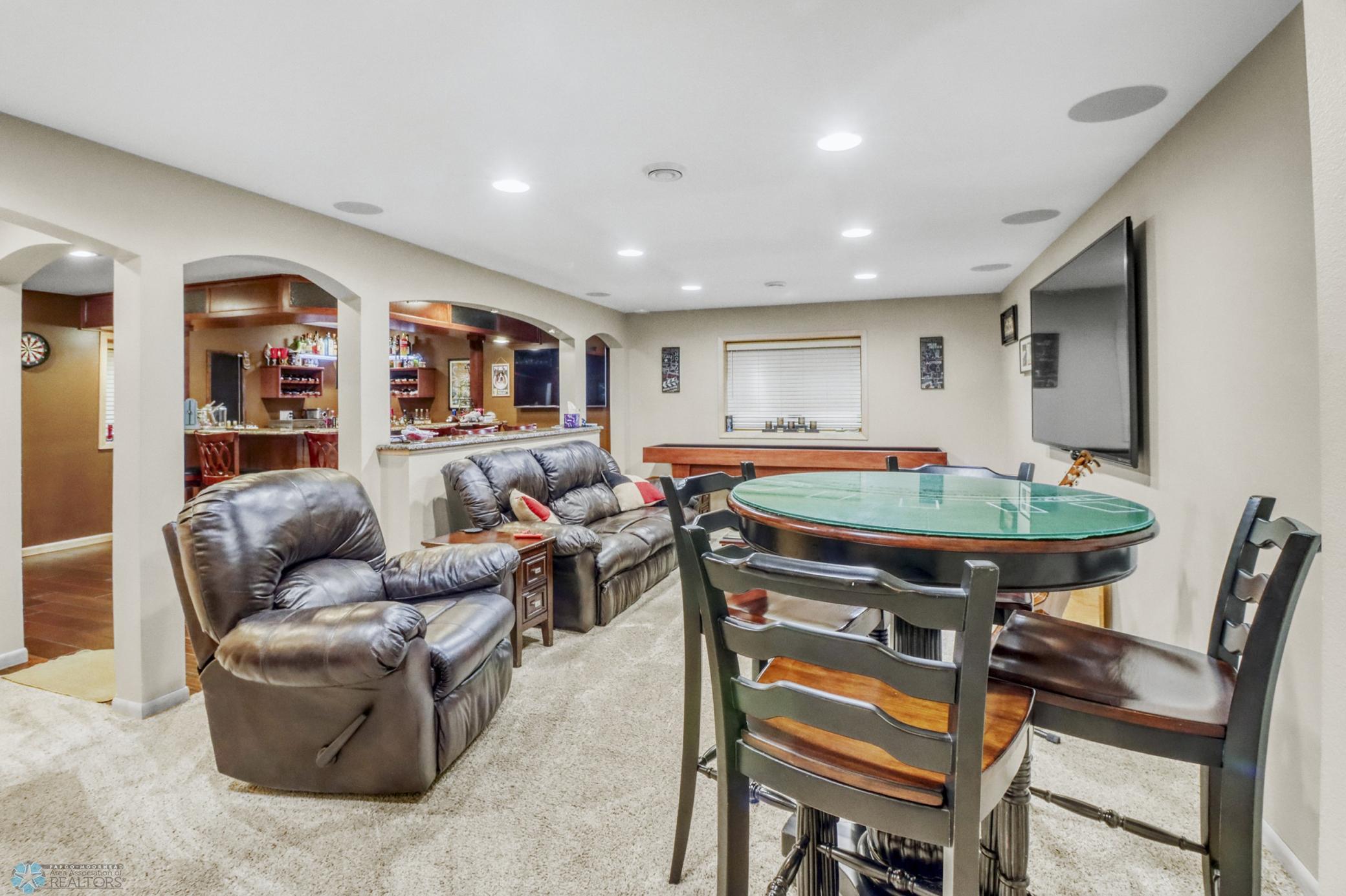 Basement Entertainment room