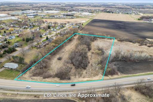 Approximate property lines