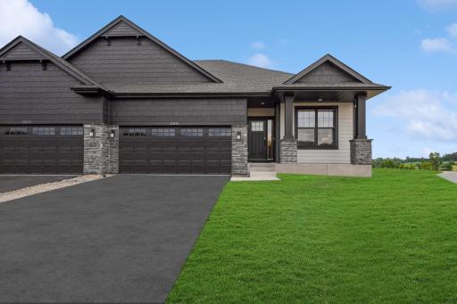 Photo is of the actual model. The Aster has stunning curb appeal!