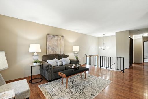 Living Room with View to Entryway