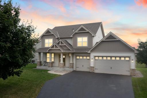 Nestled in a peaceful Minnetrista neighborhood, this stunning 4-bedroom, 4-bathroom home offers the perfect blend of comfort and charm.