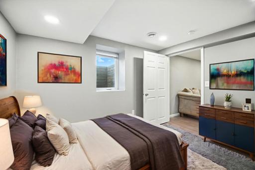 Virtually Staged Bedroom 4