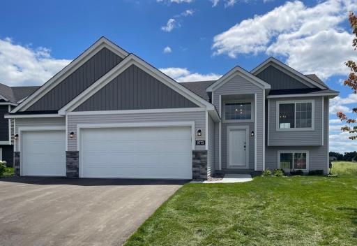 9773 32nd St NE- Completed New Construction home ready for quick move-in! Highlights include 3 bedrooms up plus an unfinished walkout lower level ready for a future finish including a future family room, 4th & 5th bedrooms, & 3rd bath.