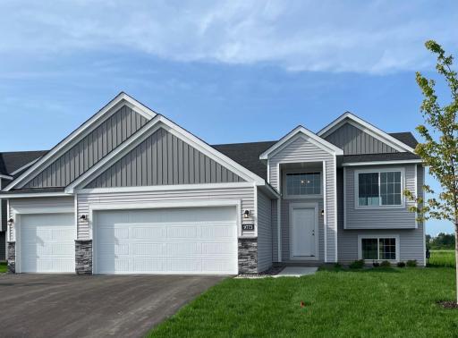 9773 32nd St NE- Completed New Construction home ready for quick move-in! Highlights include 3 bedrooms up plus an unfinished walkout lower level ready for a future finish including a future family room, 4th & 5th bedrooms, & 3rd bath.