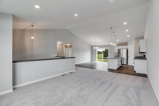 Photos are like(not exact) home in different location. Finishes may be different in actual home. No stone on actual home.