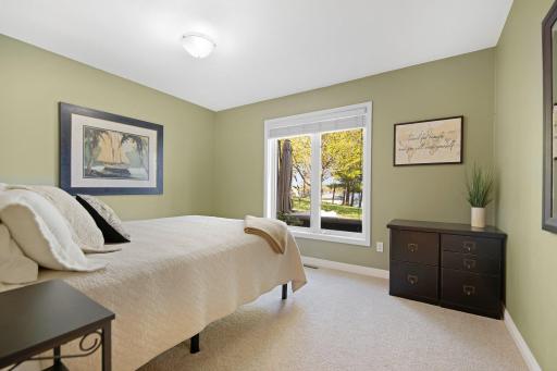 Additional 2nd main floor bedroom, perfect for guests. (This bedroom does not have a closet but could easily be added)