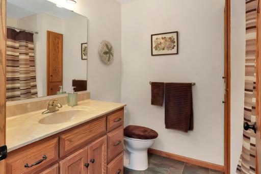 Full guest bathroom with raised height vanity..jpg