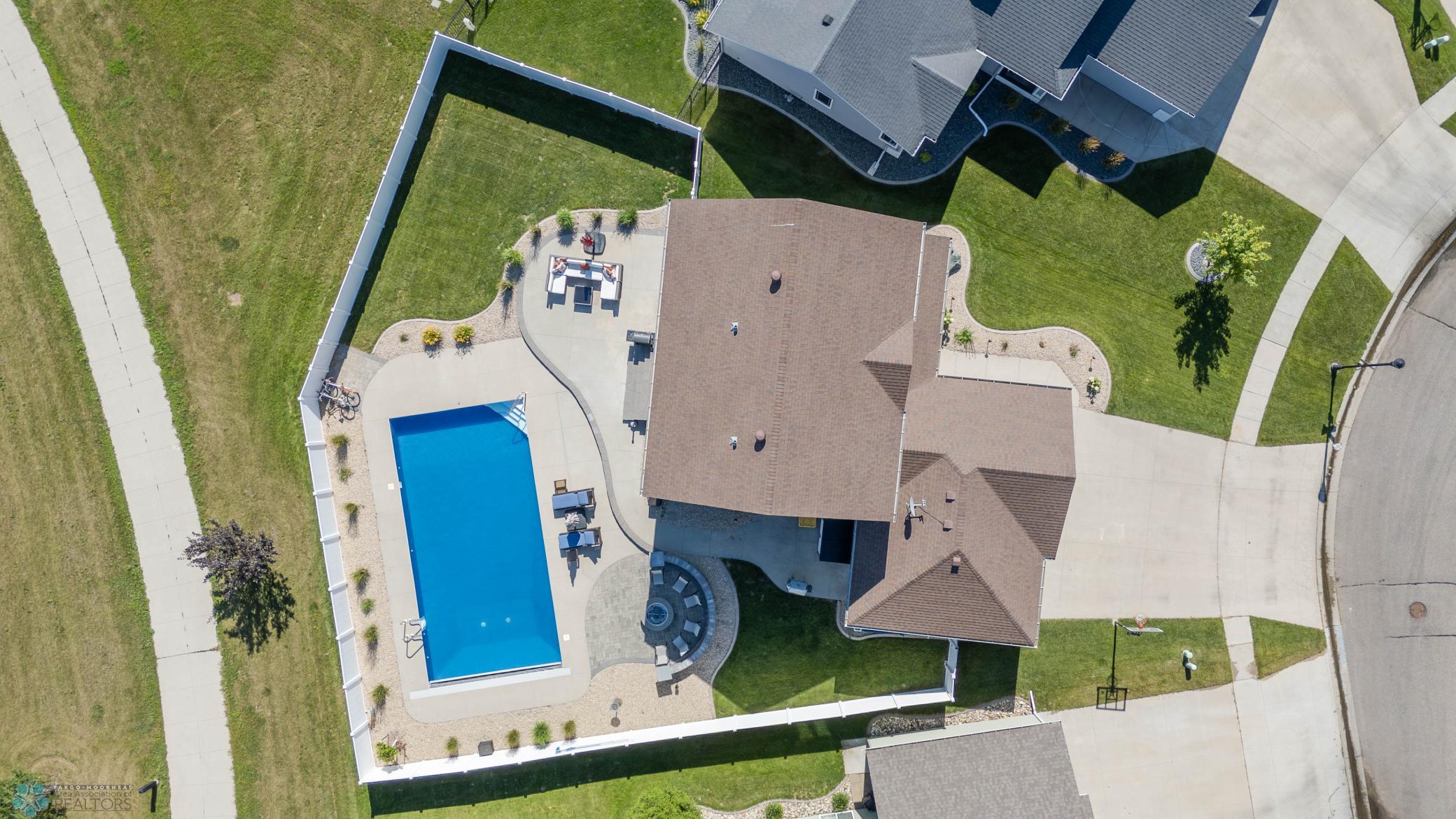 Overhead view- the complete package!